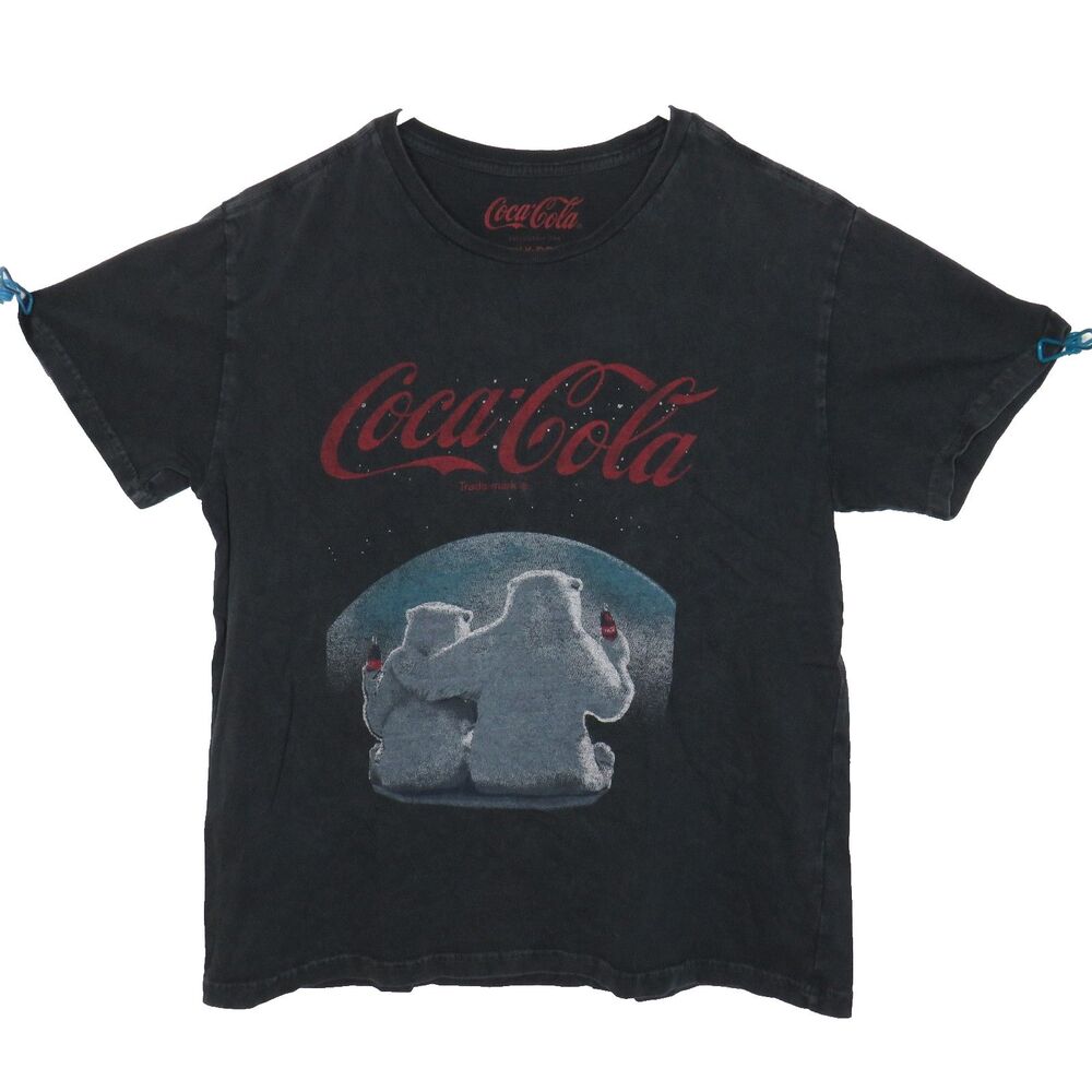 Lucky Brand Women's Coca-Cola Coke Bears Cotton Tee Size Small